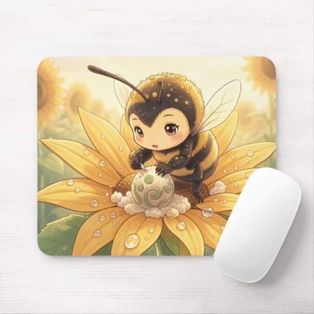 Golden Bumblebee in Bloom Dance.8 Musmatta (Med mus)