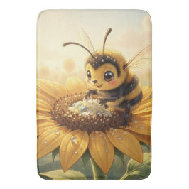 Golden Bumblebee in Bloom Dance.9 Badrumsmatta