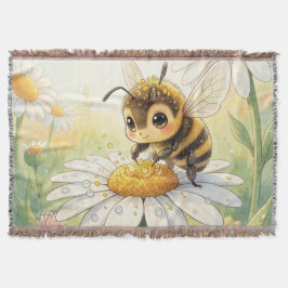 Golden Bumblebee in Bloom Dance Filt