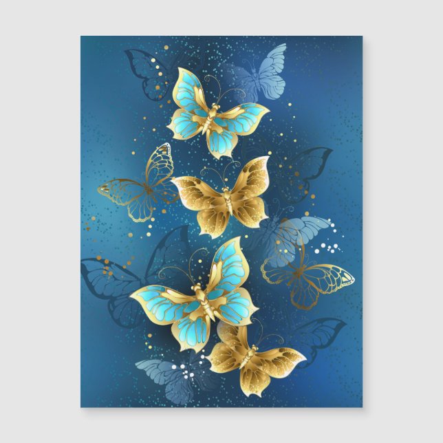 Golden butterflies (Framsida)