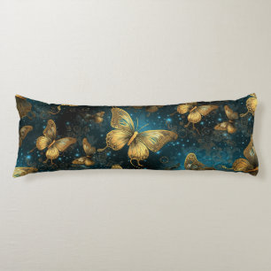 Golden Butterflies Body Pillow Kroppskudde