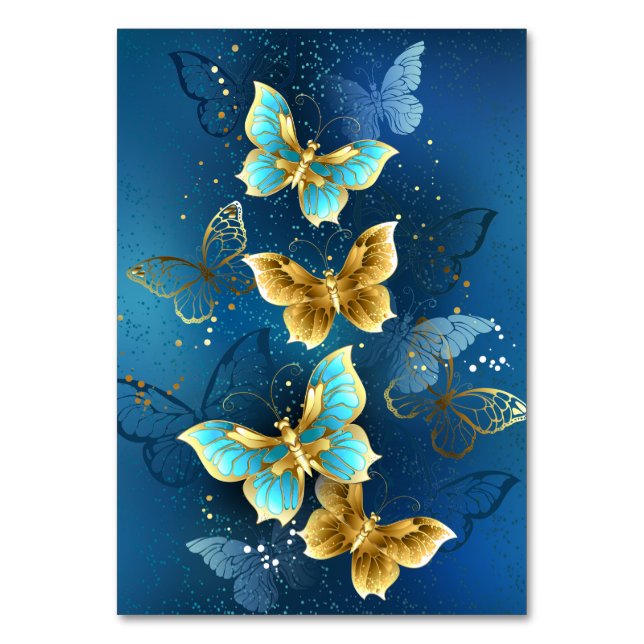 Golden butterflies bordsnummer (Framsidan)