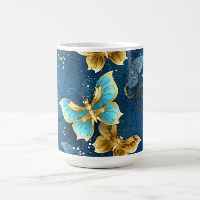 Golden butterflies kaffemugg (Center)