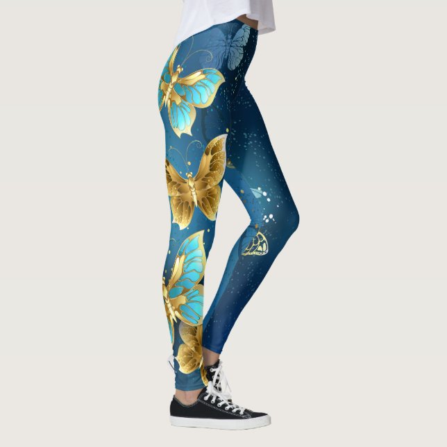 Golden butterflies leggings (Höger)