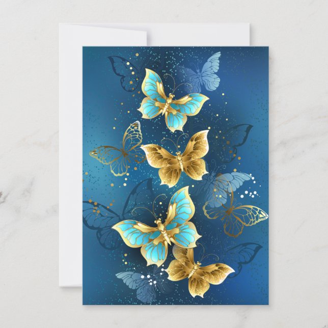 Golden butterflies meddelande (Framsida)