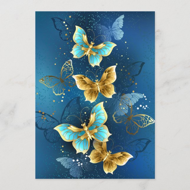 Golden butterflies meny (Framsida)