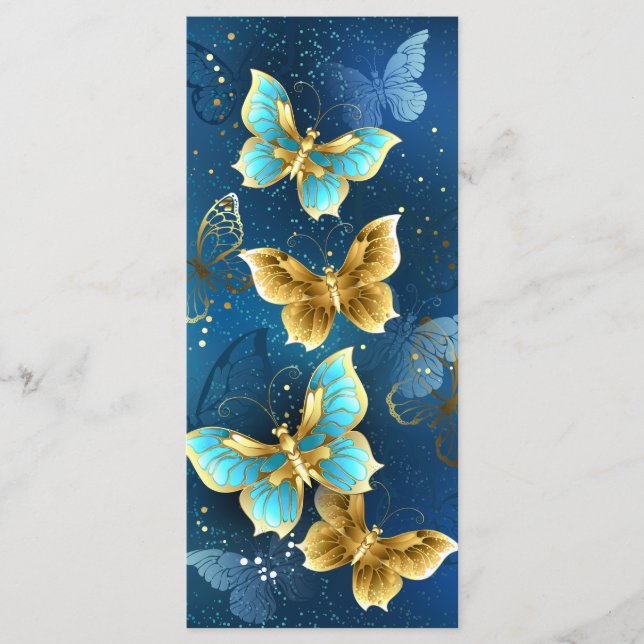 Golden butterflies meny (Framsida)