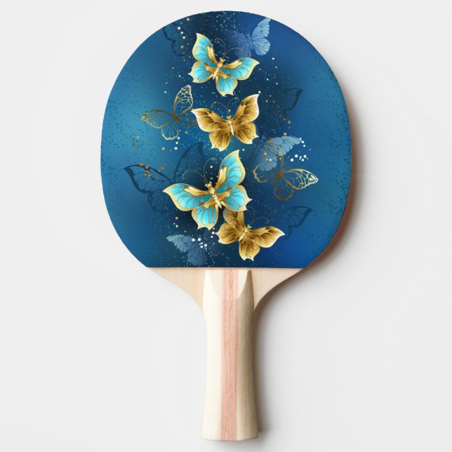 Golden butterflies pingisracket (Framsidan)