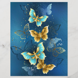 Golden butterflies reklamblad