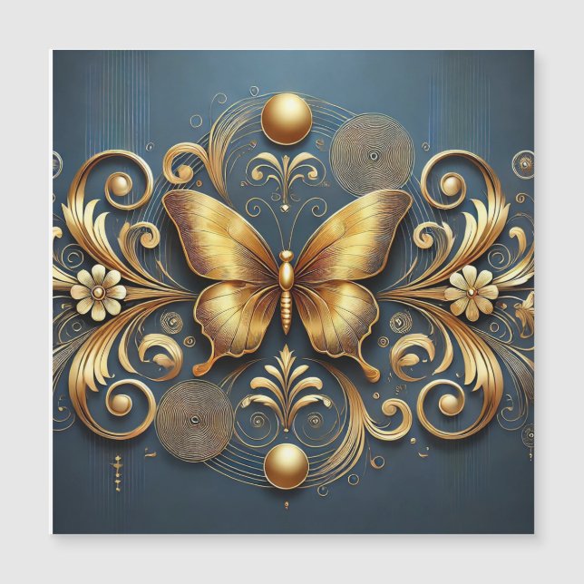 Golden Butterfly Design (Framsida)