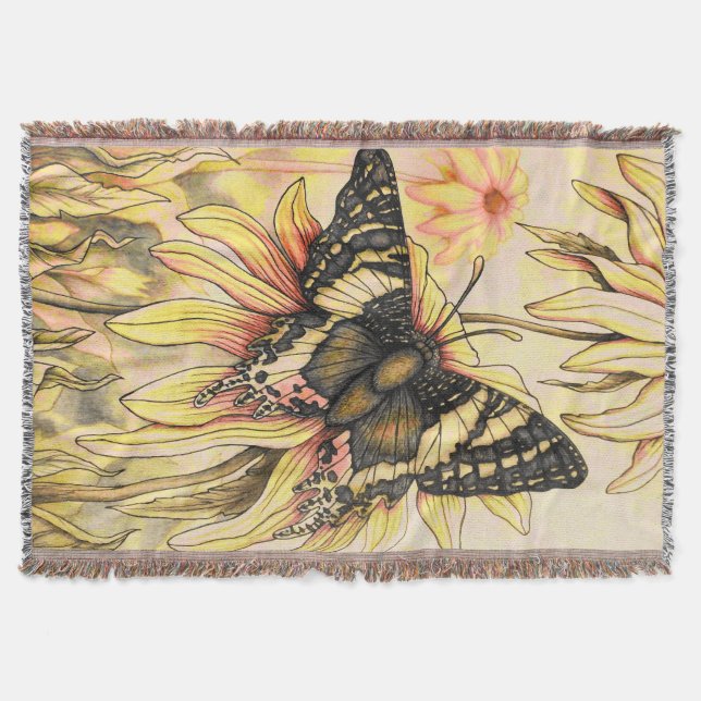 Golden Butterfly Filt (Framsidan)