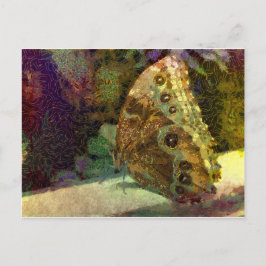 Golden Butterfly, Klimt, art, fjärilskonst Vykort
