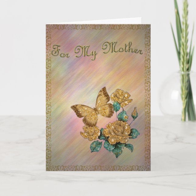 Golden Butterfly Kort (Framsida)
