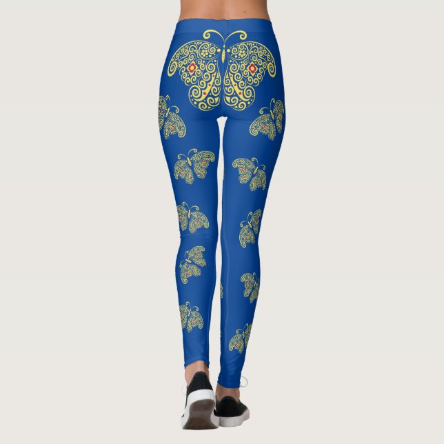 Golden Butterfly Leggings (Baksida)