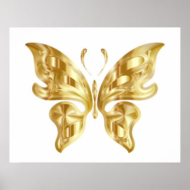 GOLDEN BUTTERFLY POSTER (Framsidan)