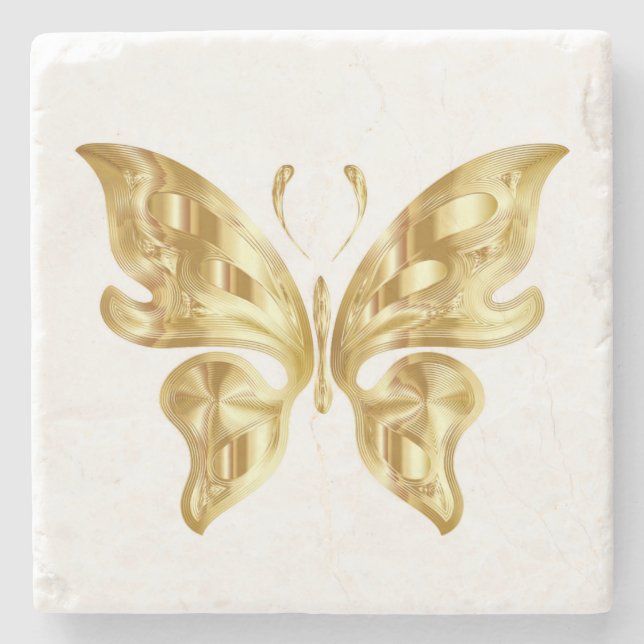 GOLDEN BUTTERFLY STENUNDERLÄGG (Framsidan)