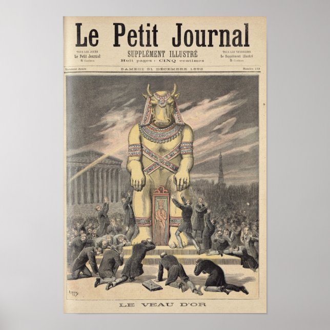 Golden Calf Poster (Framsidan)