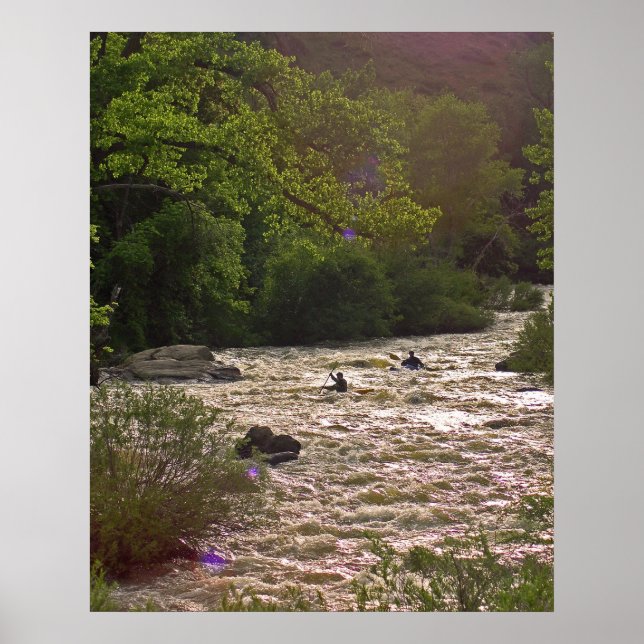 Golden Canyon Kayaks Poster (Framsidan)