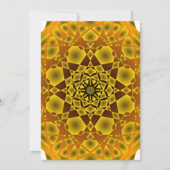 Golden card inbjudningar (Framsida)