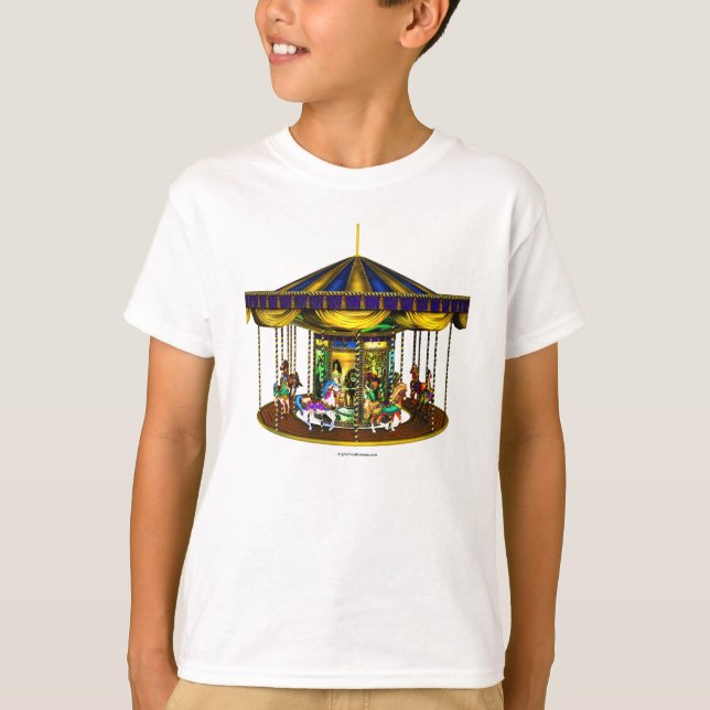 Golden Carousel Barn Tee (Framsida)