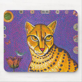Golden Cat Mousepad Musmatta