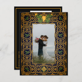 Golden Celtic Knot Spara datum meddelande Post