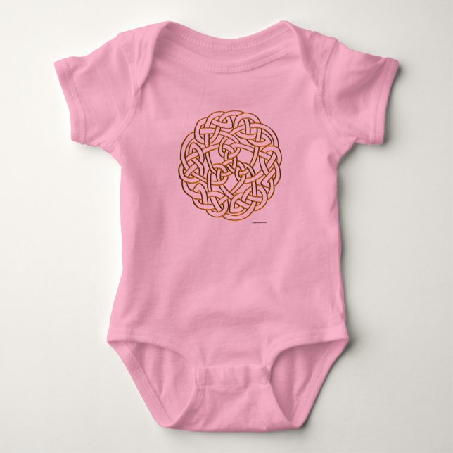 Golden Celtic Knot T-shirt (Framsida)