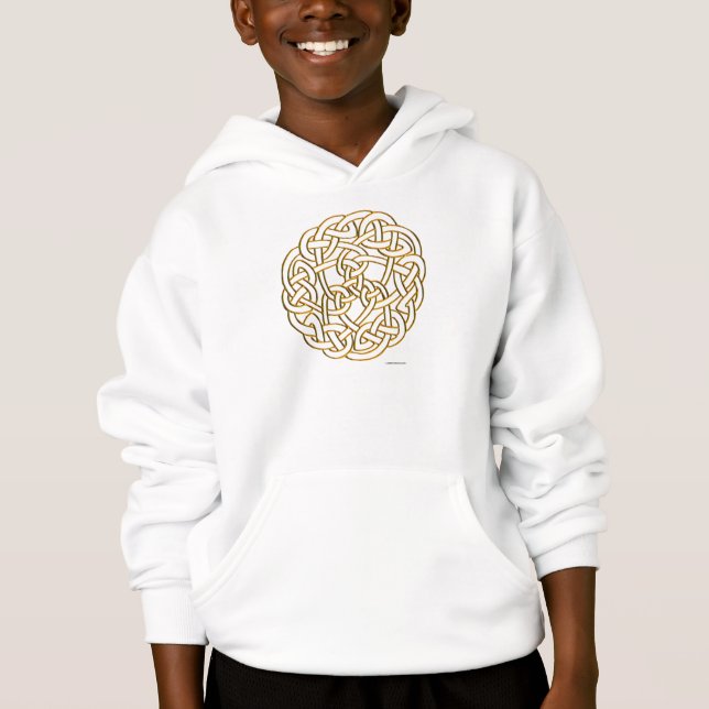 Golden Celtic Knot Tee (Framsida)