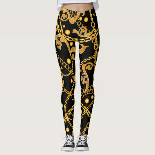 Golden Chains Leggings