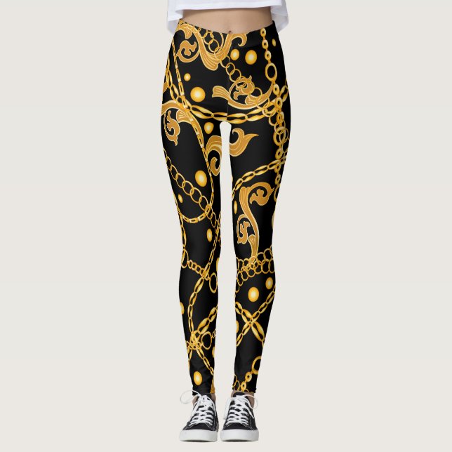 Golden Chains Leggings (Framsida)