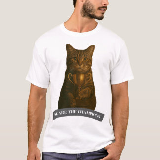 Golden Champion Cat T Shirt