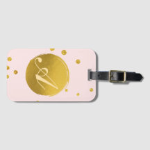 Golden Circle Luggage Tag