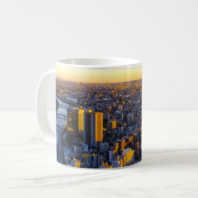 Golden City Horizon Kaffemugg (Framsida vänster)