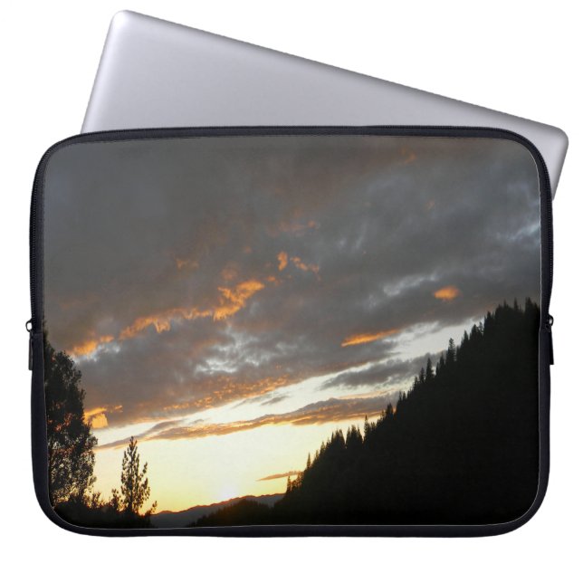 Golden Cloudy Sunset...... Laptop Fodral (Framsidan)