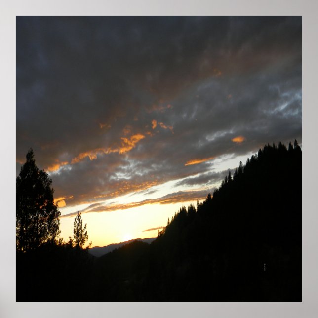 Golden Cloudy Sunset...... Poster (Framsidan)