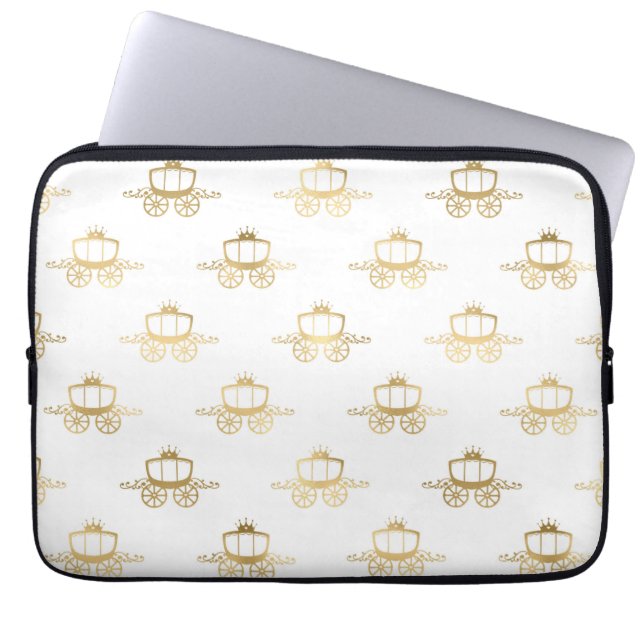 Golden Coaches Cinderella Princess Royal Magic Laptop Fodral (Framsidan)