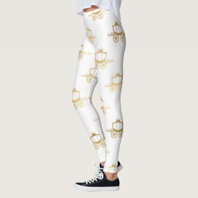 Golden Coaches Cinderella Princess Royal Magic Leggings (Vänster)