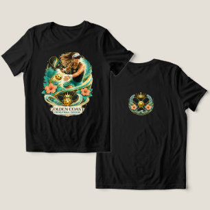 Golden Coast Pickleball Drottning T Shirt