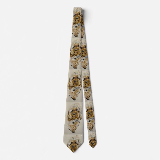 Golden Cockapoo tie Slips (Framsida)