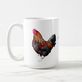 Golden Cockerel Rooster mug Kaffemugg