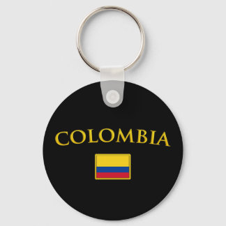 Golden Colombia Nyckelring