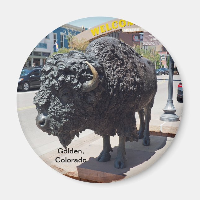 Golden Colorado Magnet (Framsidan)