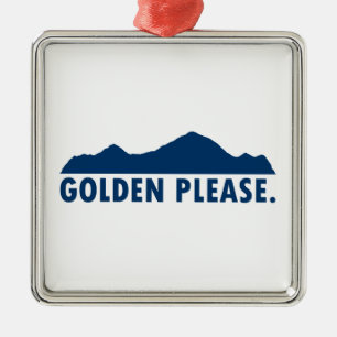 Golden Colorado, tack Julgransprydnad Metall