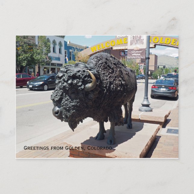 Golden Colorado Vykort (Framsida)