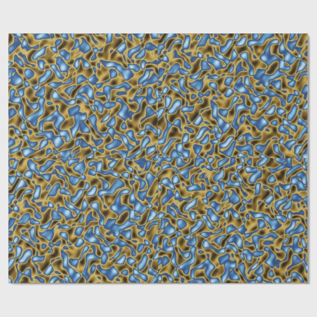 Golden colours pattern  presentpapper (Platt)