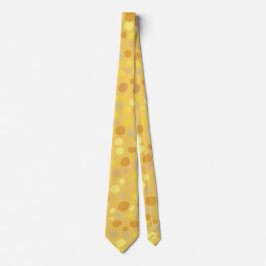 Golden Confetti Dots Neck Tie Slips