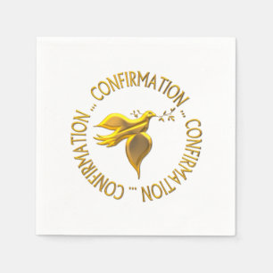 GOLDEN CONFIRMATION & HELIGA SPIRIT PAPPERSSERVETT