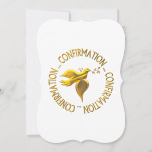 Golden Confirmation och Heliga Spirit Inbjudningar