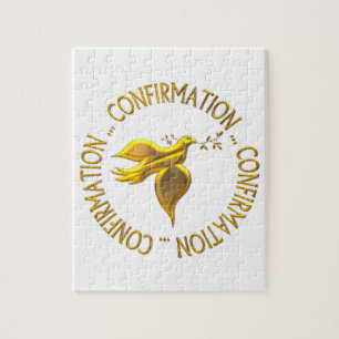 Golden Confirmation och Heliga Spirit Pussel