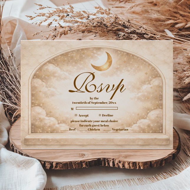 Golden Constellation Quinceañera OSA Kort (Skapare uppladdad)